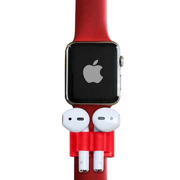 Купить Держатель iLoungeMax Headset Holder Red для Apple AirPods | AirPods Pro по лучшей цене в Украине 🔔 ,  наш интернет - магазин гарантирует качество и быструю доставку вашего заказа 🚀
