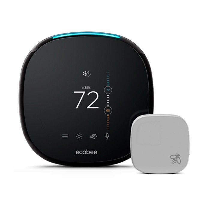 Купити Розумний термостат ecobee4 Smart Wi-Fi Thermostat + Room Sensor за найкращою ціною в Україні 🔔, наш інтернет - магазин гарантує якість і швидку доставку вашого замовлення 🚀