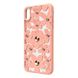 3D чехол Switcheasy Fleur розовый для iPhone XS Max