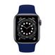 Ремешок iLoungeMax Sport Band 45mm | 44mm | 42mm Dark Blue для Apple Watch SE | 7 | 6 | 5 | 4 | 3 | 2 | 1 OEM