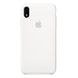 Силиконовый чехол iLoungeMax Silicone Case White для iPhone XR OEM