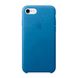 Шкіряний чохол Apple Leather Case Blue Sea (MMY42) для iPhone 7 | 8 | SE 2020