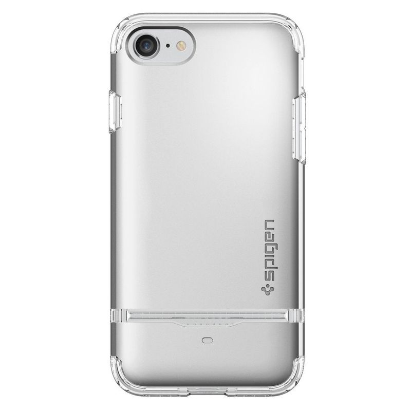 Купить Чехол Spigen Flip Armor Satin Silver для iPhone 7 | 8 | SE 2020 по лучшей цене в Украине 🔔 ,  наш интернет - магазин гарантирует качество и быструю доставку вашего заказа 🚀