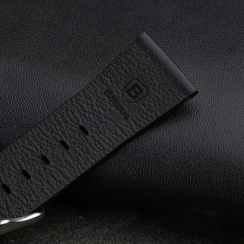 Купить Ремешок Baseus Classic Buckle черный для Apple Watch 38/40 мм по лучшей цене в Украине 🔔 ,  наш интернет - магазин гарантирует качество и быструю доставку вашего заказа 🚀
