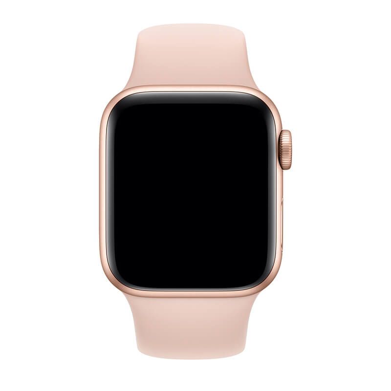 Купить Ремешок Apple Sport Band S | M & M | L Pink Sand (MTP72) для Apple Watch 40mm | 38mm (Витринный образец) по лучшей цене в Украине 🔔 ,  наш интернет - магазин гарантирует качество и быструю доставку вашего заказа 🚀