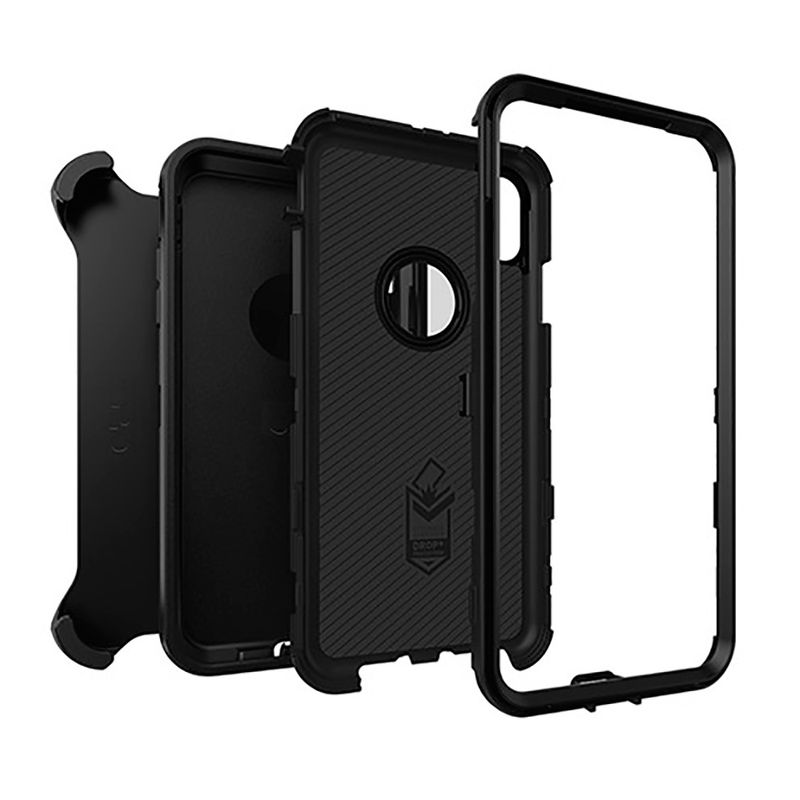 Купить Противоударный чехол Otterbox Defender Series Black для iPhone XS Max по лучшей цене в Украине 🔔 ,  наш интернет - магазин гарантирует качество и быструю доставку вашего заказа 🚀