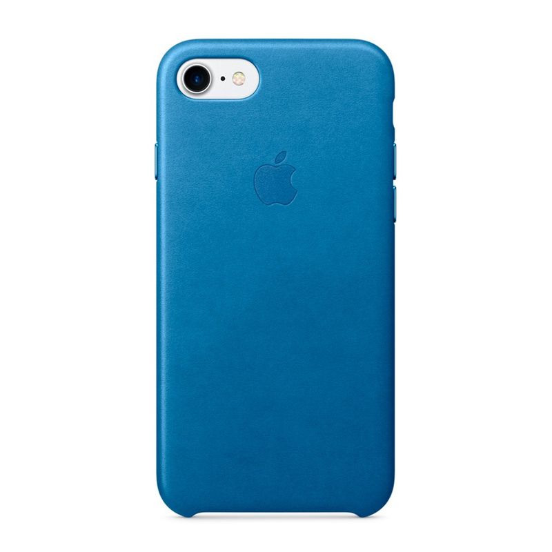 Купити Шкіряний чохол Apple Leather Case Blue Sea (MMY42) для iPhone 7 | 8 | SE 2020 за найкращою ціною в Україні 🔔, наш інтернет - магазин гарантує якість і швидку доставку вашого замовлення 🚀