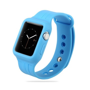 Купить Ремешок Baseus Fresh Color Plus синий для Apple Watch 38 мм по лучшей цене в Украине 🔔 ,  наш интернет - магазин гарантирует качество и быструю доставку вашего заказа 🚀