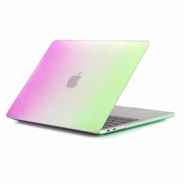 Купить Пластиковый чехол oneLounge Rainbow Purple | Green для Macbook Pro 15" (2016 | 2017 | 2018) по лучшей цене в Украине 🔔 ,  наш интернет - магазин гарантирует качество и быструю доставку вашего заказа 🚀