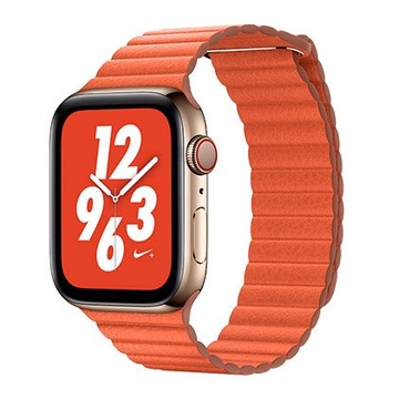 Купити Ремінець Coteetci W7 Leather Magnet Band помаранчевий для Apple Watch 42mm/44mm за найкращою ціною в Україні 🔔, наш інтернет - магазин гарантує якість і швидку доставку вашого замовлення 🚀