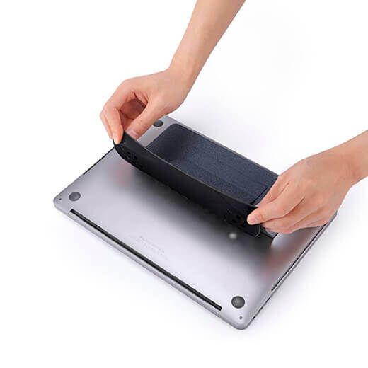 Купить Регулируемая подставка MOFT Laptop Stand Sliver для MacBook по лучшей цене в Украине 🔔 ,  наш интернет - магазин гарантирует качество и быструю доставку вашего заказа 🚀