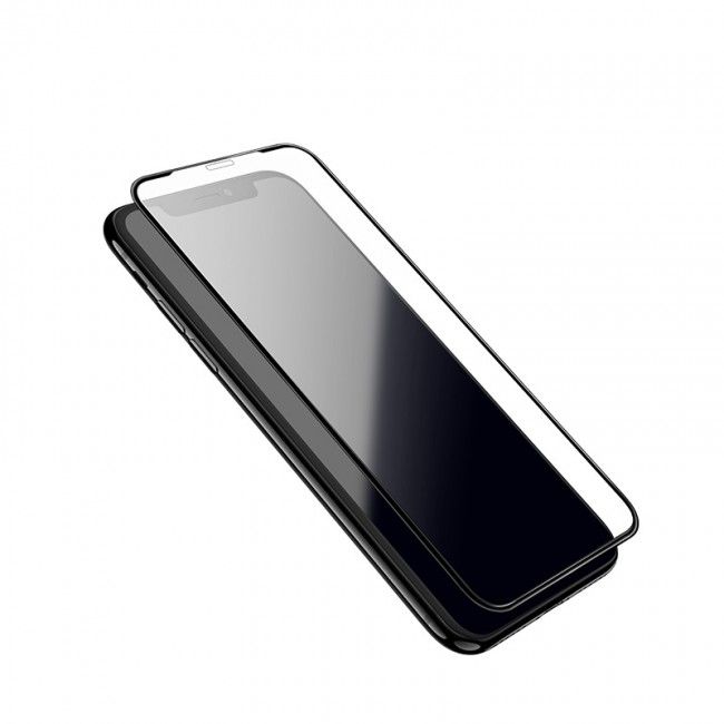 Купить Защитное стекло антишпион Hoco Shatterproof edges full screen anti-spy для Apple iPhone X/XS/11 Pro (A13) Black по лучшей цене в Украине 🔔 ,  наш интернет - магазин гарантирует качество и быструю доставку вашего заказа 🚀