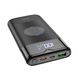 Power Bank з бездротовою зарядкою Hoco J63 Velocity PD + QC3.0 wireless charging (10000mAh) Black