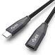 Додатковий провід oneLounge USB Type-C USB 3.1 100W 5A 10Gbps 0.6м для MacBook | iPad