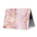 Мармуровий чохол oneLounge Marble Pink | Yellow для MacBook Air 13" (M1| 2020 | 2019 | 2018)
