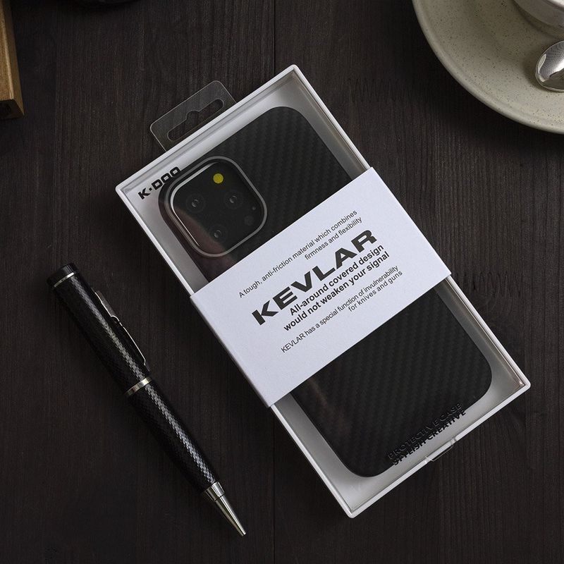 Купити Чохол K-DOO Kevlar чорний для iPhone 12 mini за найкращою ціною в Україні 🔔, наш інтернет - магазин гарантує якість і швидку доставку вашого замовлення 🚀