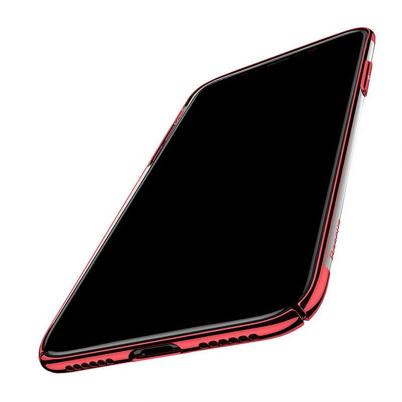 Купити Чохол Baseus Glitter червоний для iPhone X/XS за найкращою ціною в Україні 🔔, наш інтернет - магазин гарантує якість і швидку доставку вашого замовлення 🚀