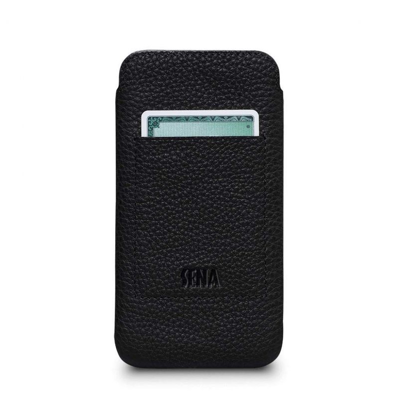 Купити Шкіряний чохол Sena Cases UltraSlim Leather Wallet Sleeve Black для iPhone 11 | XR за найкращою ціною в Україні 🔔, наш інтернет - магазин гарантує якість і швидку доставку вашого замовлення 🚀