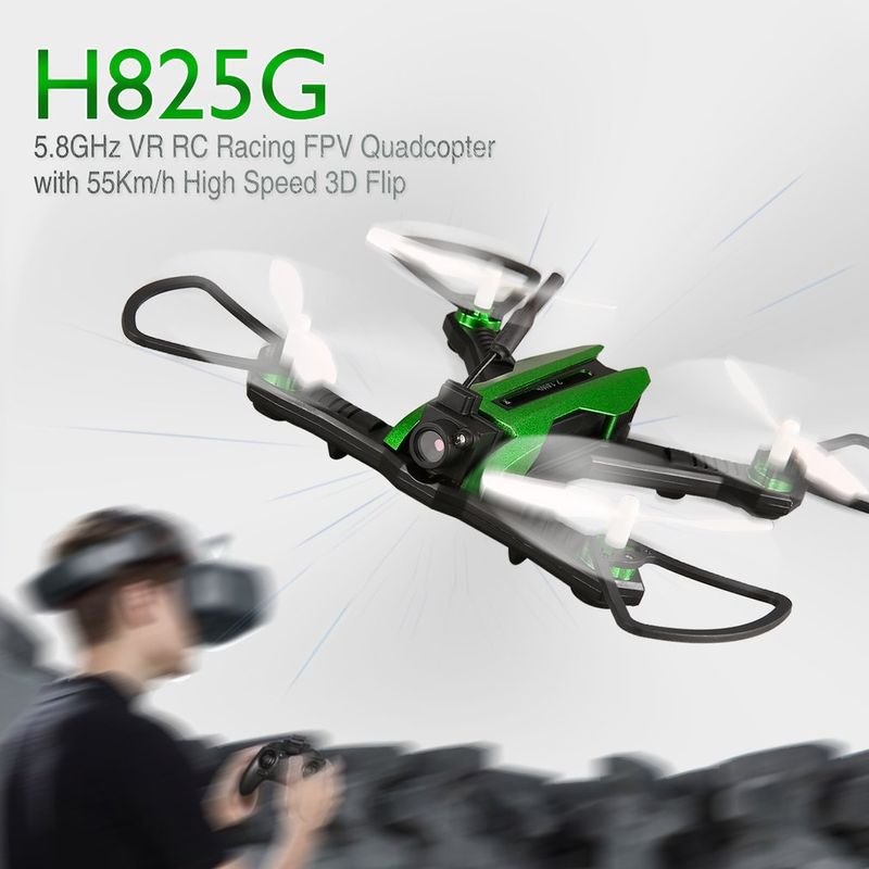 Купить Квадрокоптер с видеошлемом Helicute H825G FPV RACER 3.0 с камерой FPV по лучшей цене в Украине 🔔 ,  наш интернет - магазин гарантирует качество и быструю доставку вашего заказа 🚀