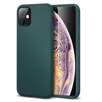 Купить Зеленый силиконовый чехол ESR Yippee Color Pine Green для iPhone 11 по лучшей цене в Украине 🔔 ,  наш интернет - магазин гарантирует качество и быструю доставку вашего заказа 🚀