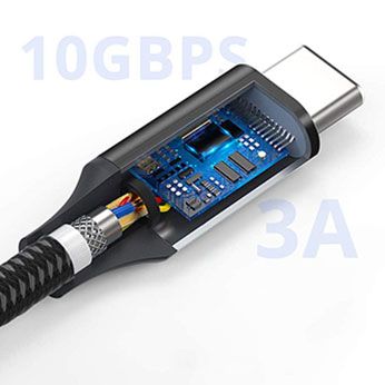 Купить Удлинительный кабель oneLounge USB Type-C USB 3.1 100W 5A 10Gbps 0.9м для MacBook | iPad по лучшей цене в Украине 🔔 ,  наш интернет - магазин гарантирует качество и быструю доставку вашего заказа 🚀