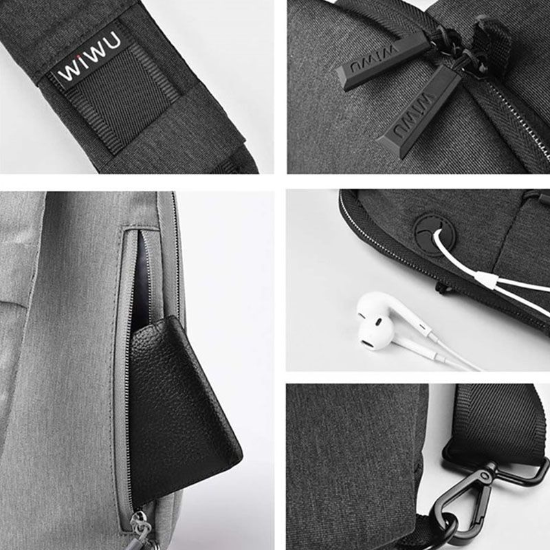 Купить Сумка для ноутбука WIWU Odyssey Crossbody Bag по лучшей цене в Украине 🔔 ,  наш интернет - магазин гарантирует качество и быструю доставку вашего заказа 🚀