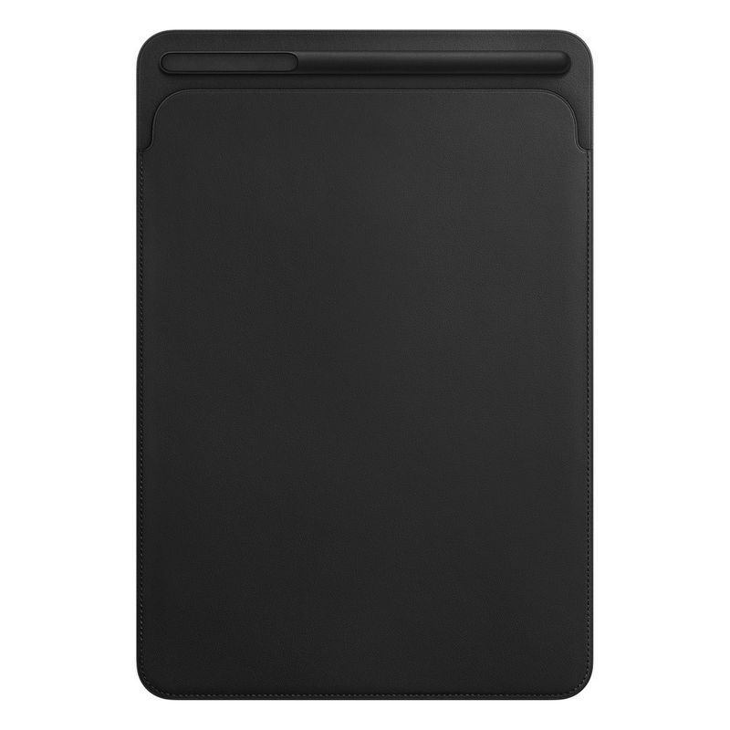 Купить Кожаный чехол-карман Apple Leather Sleeve Black (MPU62) для iPad Air 3 (2019) | Pro 10.5" по лучшей цене в Украине 🔔 ,  наш интернет - магазин гарантирует качество и быструю доставку вашего заказа 🚀