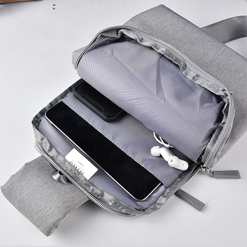 Купить Сумка для ноутбука WIWU Odyssey Crossbody Bag по лучшей цене в Украине 🔔 ,  наш интернет - магазин гарантирует качество и быструю доставку вашего заказа 🚀