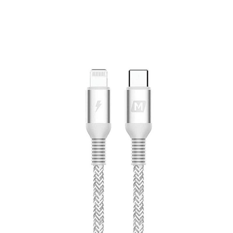 Купити Нейлоновий кабель Momax Elite Link USB-C to Lightning 1.2 m Silver (MFI) за найкращою ціною в Україні 🔔, наш інтернет - магазин гарантує якість і швидку доставку вашого замовлення 🚀