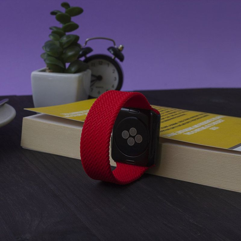 Купить Ремешок COTEetCI W59 красный для Apple Watch 38/40mm (135) по лучшей цене в Украине 🔔 ,  наш интернет - магазин гарантирует качество и быструю доставку вашего заказа 🚀