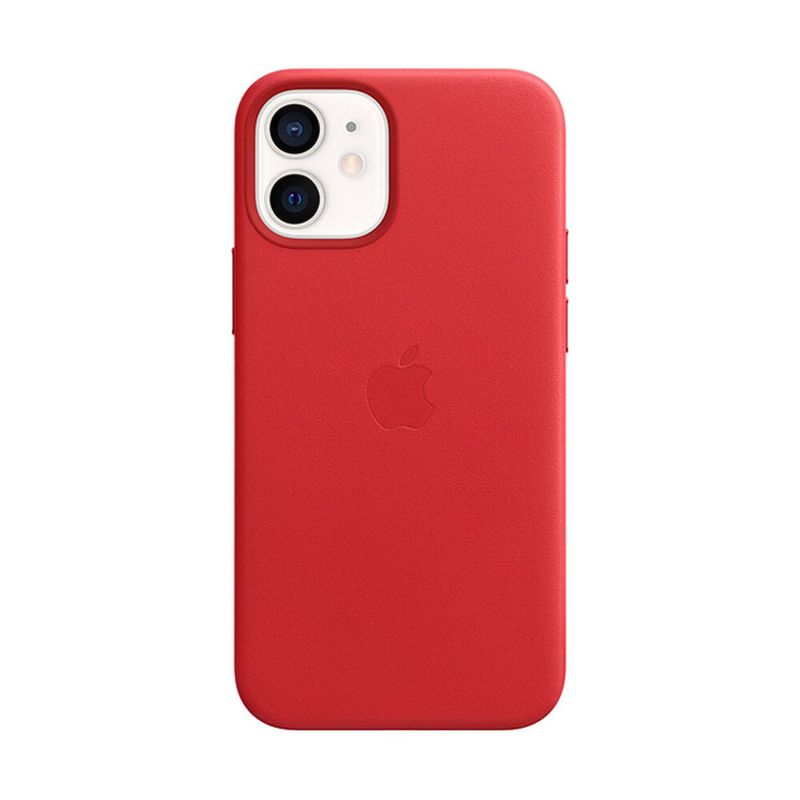 Купити Шкіряний чохол oneLounge Genuine Leather Case MagSafe Red для iPhone 12 mini OEM за найкращою ціною в Україні 🔔, наш інтернет - магазин гарантує якість і швидку доставку вашого замовлення 🚀