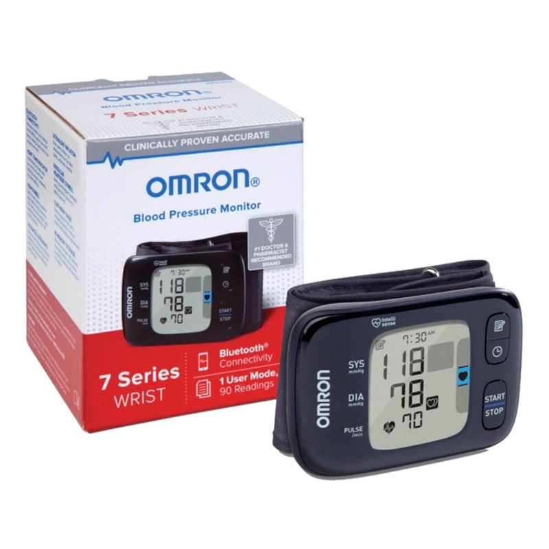 Купить Умный тонометр Omron 7 Series Wireless Wrist Blood Pressure Monitor по лучшей цене в Украине 🔔 ,  наш интернет - магазин гарантирует качество и быструю доставку вашего заказа 🚀