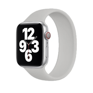 Купити Силіконовий монобраслет oneLounge Solo Loop Gray для Apple Watch 44mm | 42mm Size S OEM за найкращою ціною в Україні 🔔, наш інтернет - магазин гарантує якість і швидку доставку вашого замовлення 🚀