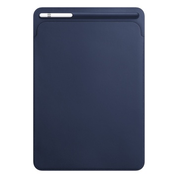 Купить Кожаный чехол-карман Apple Leather Sleeve Midnight Blue (MPU22) для iPad Air 3 (2019) | Pro 10.5" по лучшей цене в Украине 🔔 ,  наш интернет - магазин гарантирует качество и быструю доставку вашего заказа 🚀