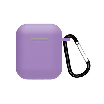Купити Фиолетовый силиконовый чехол с карабином oneLounge TPU Case Purple для AirPods 2 | 1 за найкращою ціною в Україні 🔔, наш інтернет - магазин гарантує якість і швидку доставку вашого замовлення 🚀