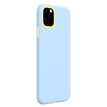 Купити Силіконовий чохол SwitchEasy Colors синій для iPhone 11 Pro Max за найкращою ціною в Україні 🔔, наш інтернет - магазин гарантує якість і швидку доставку вашого замовлення 🚀