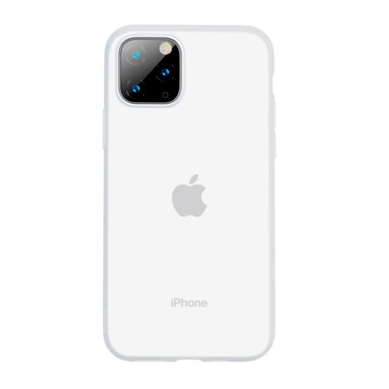 Купити Чохол Baseus Jelly Liquid Silica Gel Transparent White для iPhone 11 Pro Max за найкращою ціною в Україні 🔔, наш інтернет - магазин гарантує якість і швидку доставку вашого замовлення 🚀