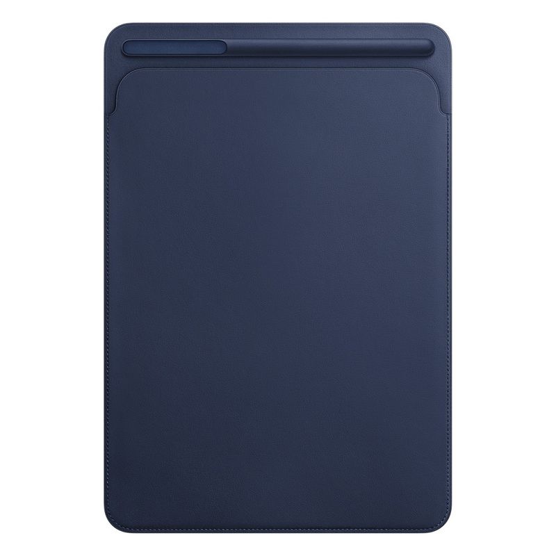 Купить Кожаный чехол-карман Apple Leather Sleeve Midnight Blue (MPU22) для iPad Air 3 (2019) | Pro 10.5" по лучшей цене в Украине 🔔 ,  наш интернет - магазин гарантирует качество и быструю доставку вашего заказа 🚀