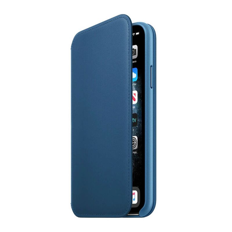 Купить Кожаный чехол-бумажник oneLounge Leather Folio Cosmos Blue для iPhone 11 Pro OEM по лучшей цене в Украине 🔔 ,  наш интернет - магазин гарантирует качество и быструю доставку вашего заказа 🚀