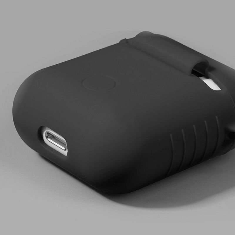 Купить Силиконовый чехол Laut Pod Black для Apple AirPods по лучшей цене в Украине 🔔 ,  наш интернет - магазин гарантирует качество и быструю доставку вашего заказа 🚀