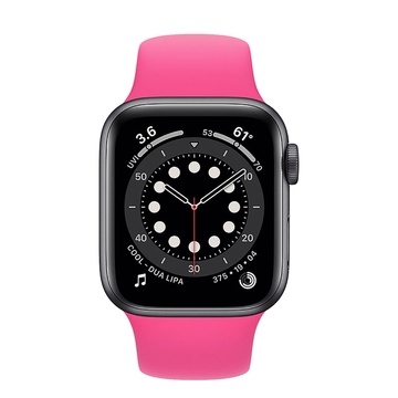 Купить Ремешок oneLounge Sport Band 42mm | 44mm Barbie Pink для Apple Watch SE | 6 | 5 | 4 | 3 | 2 | 1 OEM по лучшей цене в Украине 🔔 ,  наш интернет - магазин гарантирует качество и быструю доставку вашего заказа 🚀