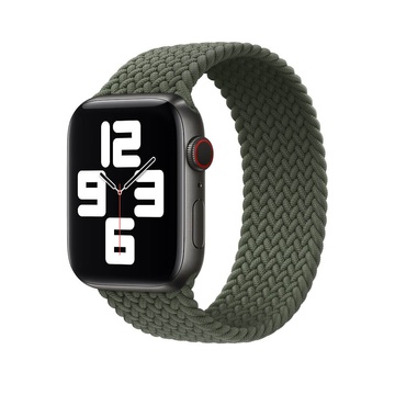 Купити Плетений монобраслет Apple Braided Solo Loop Inverness Green Apple Watch 44mm | 42mm (MY822) Розмір 5 за найкращою ціною в Україні 🔔, наш інтернет - магазин гарантує якість і швидку доставку вашого замовлення 🚀