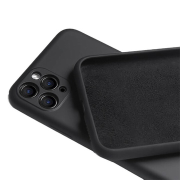 Купить Черный силиконовый чехол oneLounge Silicone Case Full Camera Protective Black для iPhone 11 Pro Max по лучшей цене в Украине 🔔 ,  наш интернет - магазин гарантирует качество и быструю доставку вашего заказа 🚀