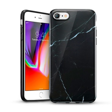 Купити Силіконовий чохол ESR Marble Slim Soft Black Sierra для iPhone SE (2020) | 8 | 7 за найкращою ціною в Україні 🔔, наш інтернет - магазин гарантує якість і швидку доставку вашого замовлення 🚀
