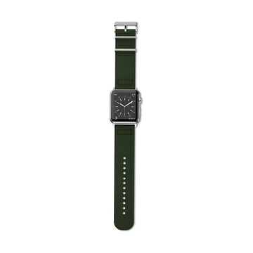 Купить Нейлоновый ремешок X-Doria Field Band Olive для Apple Watch 42mm | 44mm SE | 6 | 5 | 4 | 3 | 2 | 1 по лучшей цене в Украине 🔔 ,  наш интернет - магазин гарантирует качество и быструю доставку вашего заказа 🚀