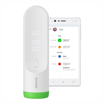 Купить Умный термометр Nokia (Withings) Thermo (Витринный образец) по лучшей цене в Украине 🔔 ,  наш интернет - магазин гарантирует качество и быструю доставку вашего заказа 🚀