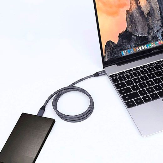 Купить Кабель oneLounge USB-C to USB-C 3.2 (20Gbps) 5A 1м по лучшей цене в Украине 🔔 ,  наш интернет - магазин гарантирует качество и быструю доставку вашего заказа 🚀