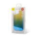 Полупрозрачный чехол Baseus Glaze синий для iPhone X/XS