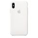 Силиконовый чехол oneLounge Silicone Case White для iPhone XS Max OEM (MRWF2)