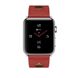 Кожаный ремешок COTEetCI W15 красный для Apple Watch 42/44/45 мм